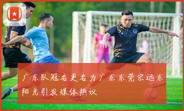 广东队冠名更名为广东东莞宏远东阳光引发媒体热议